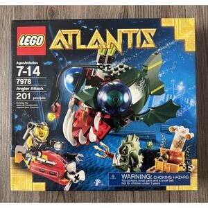 LEGO Atlantis Angler Attack 7978 Factory Sealed
